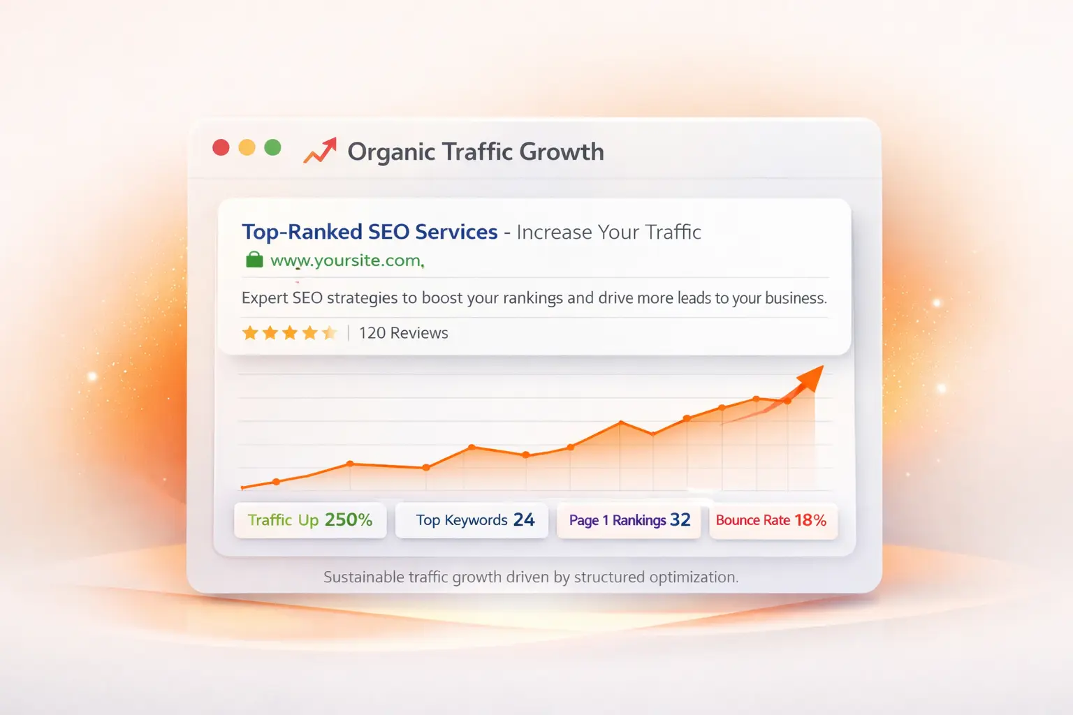 Responsive site example